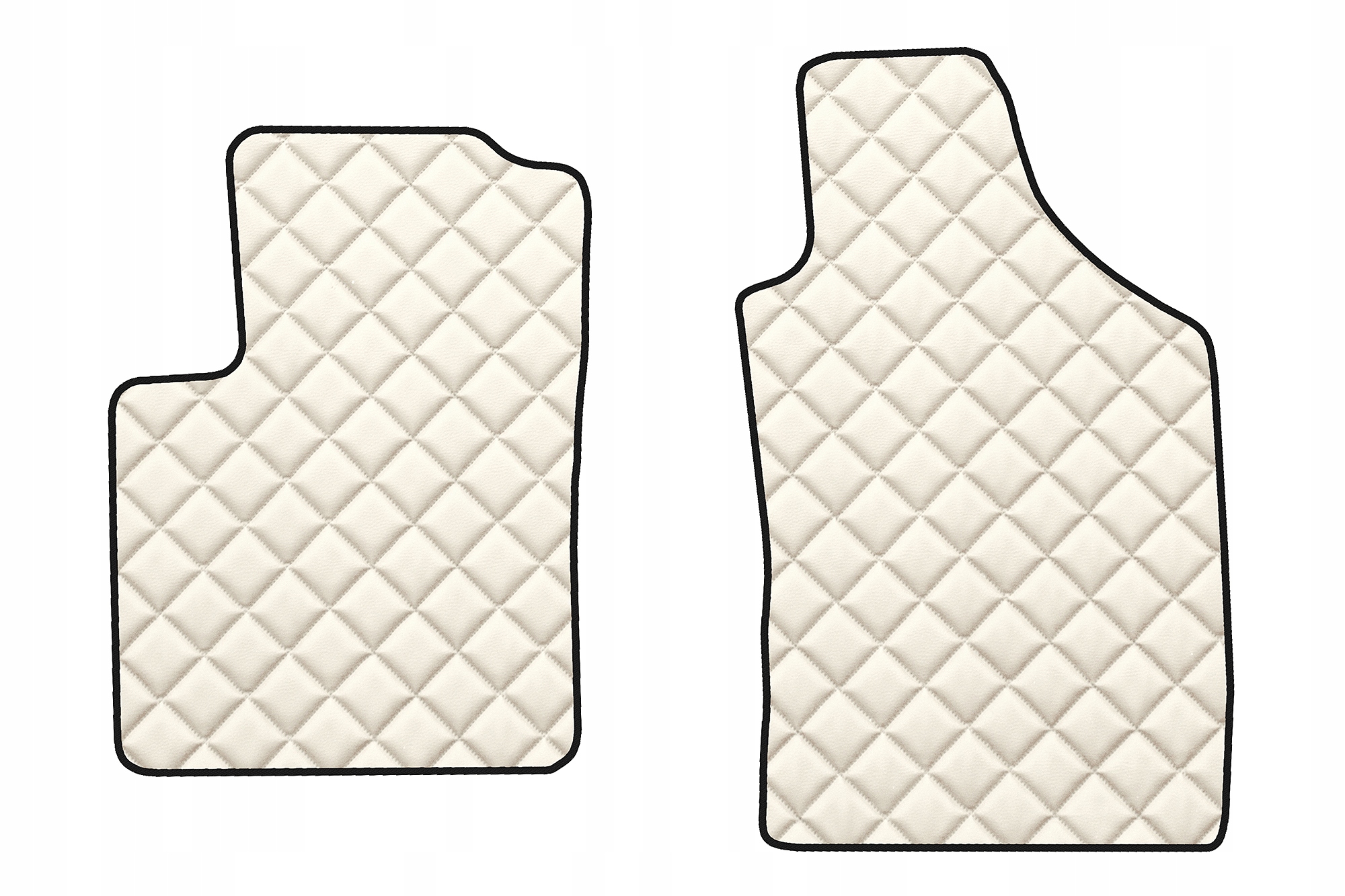 Коврики передние эко-кожа FIAT 500 C 07-коврики