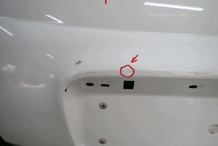 FIAT 500 07- boot doors rear part