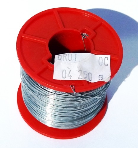 

Drut Pszczelarski Ocynkowany 500g (600m)