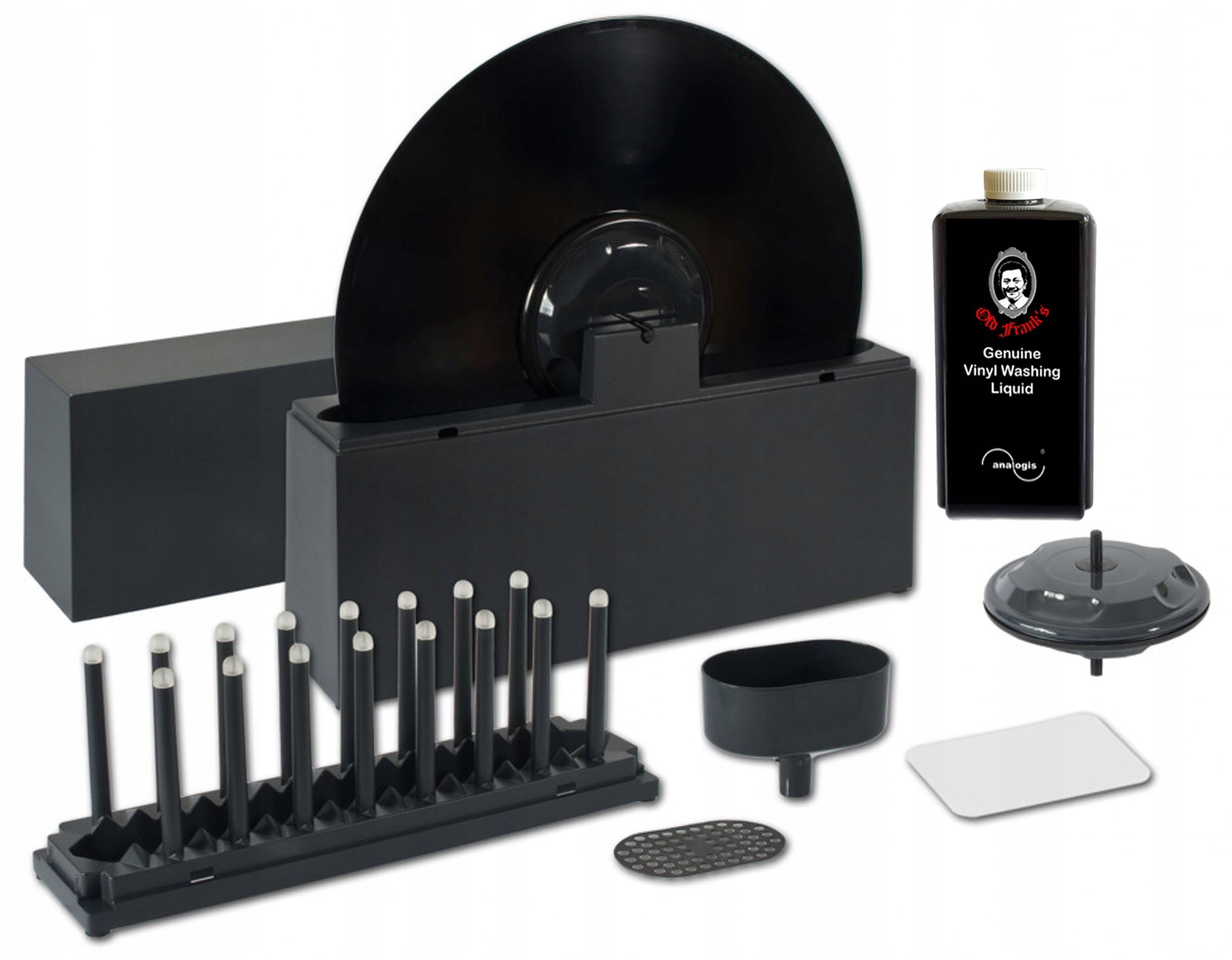 Myjka Do Płyt Winylowych Analogis Wash'n'play 2 Cały Zestaw Płyn 1L