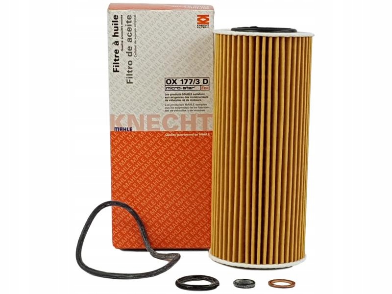 KNECHT FILTR OLEJU OX 177/3D Producent części Mahle