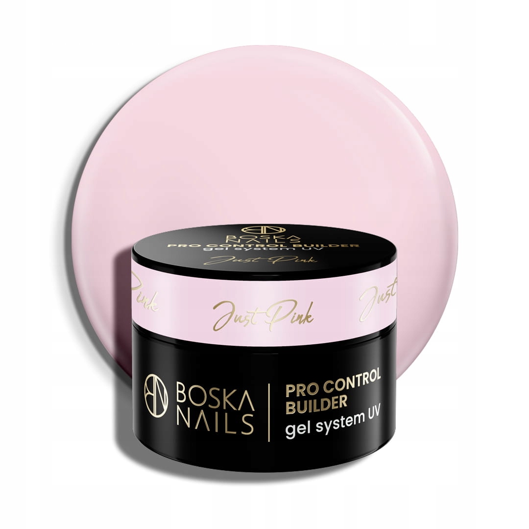 Boska Nails Stavební gel Pro Control Builder Gel System Uv Just Pink 50 ml