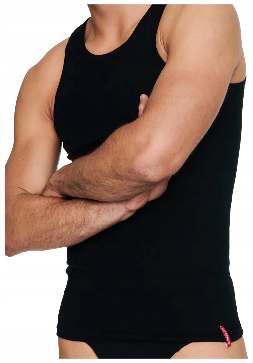 HENDERSON PODKOSZULEK MĘSKI GRUBE RAMIĄCZKA BASIC CZARNY 4XL Marka Henderson