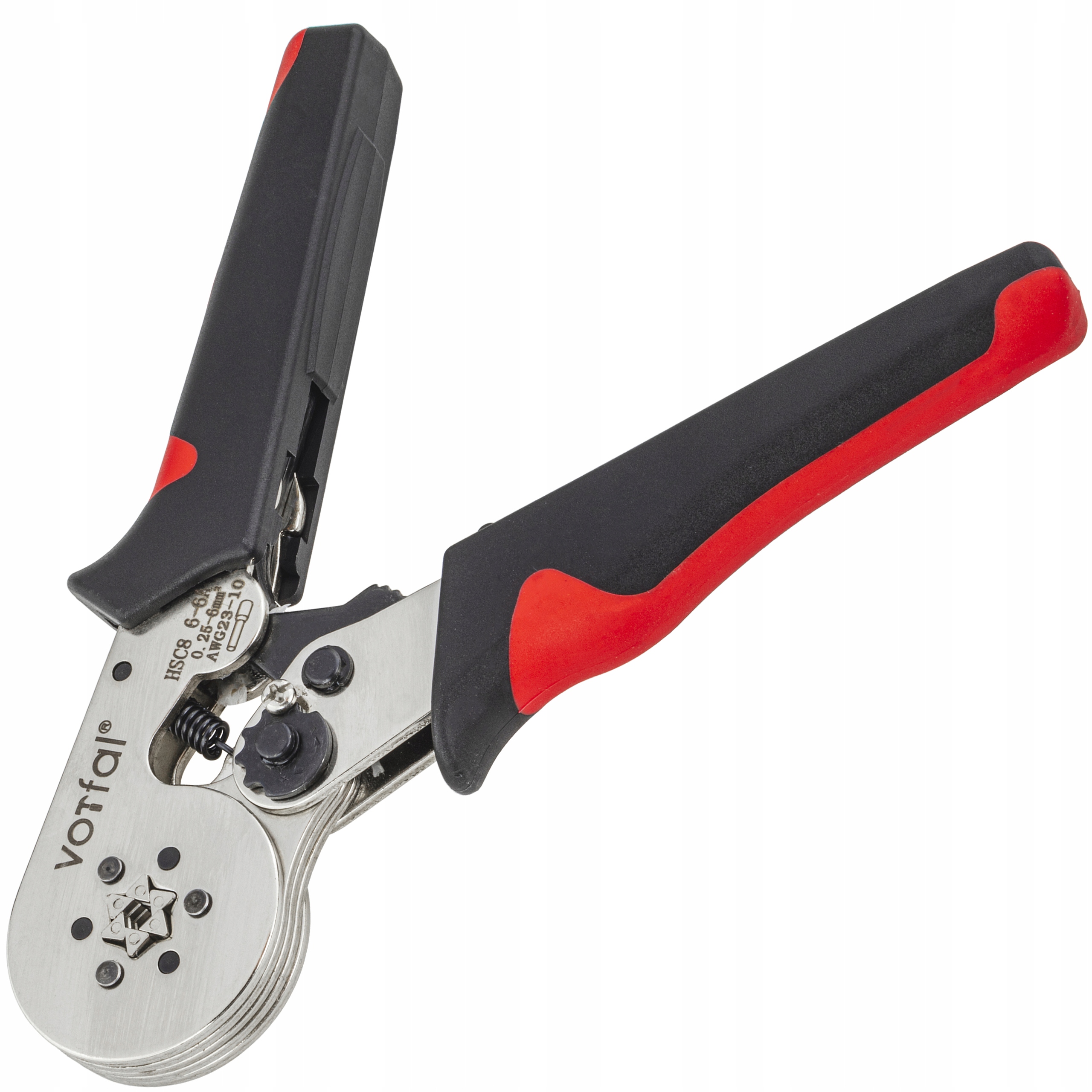 ZACISKARKA PRASKA DO TULEJEK KABLOWYCH KABLI 6-KĄT + TULEJKI ZESTAW 775el Kod producenta V07219