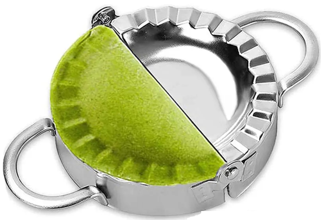 FOREMKA FORMA MASZYNKA METALOWA DO PIEROGÓW 9,5 CM