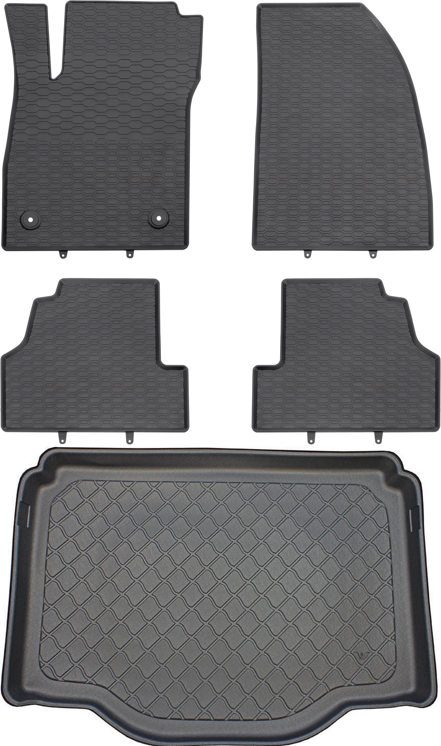 Chevrolet Trax Crossover od roku 09.2012 Sada Koberce batožinový priestor