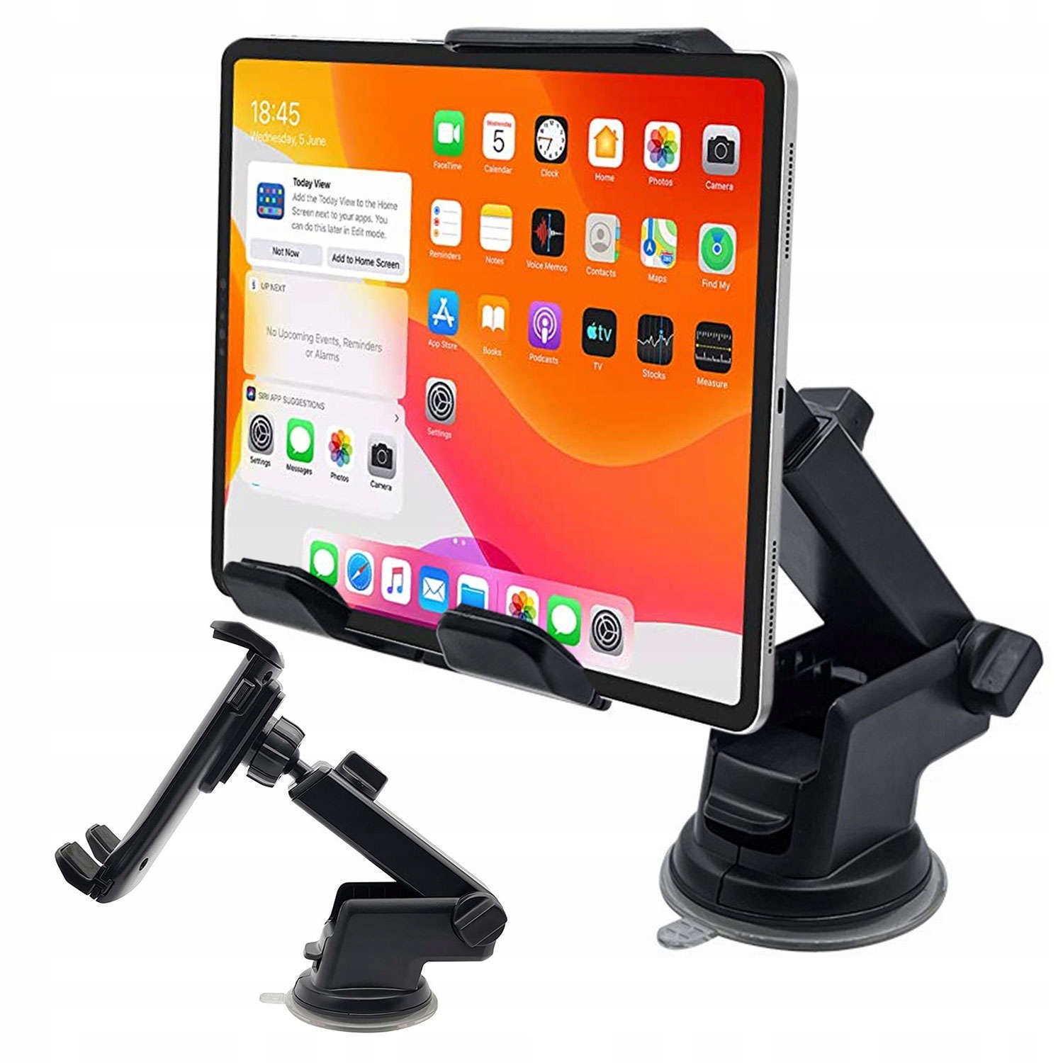 Samochodowy uchwyt do telefonu tabletu szyby na kokpit telefon tablet 4-11" Rodzaj do telefonów