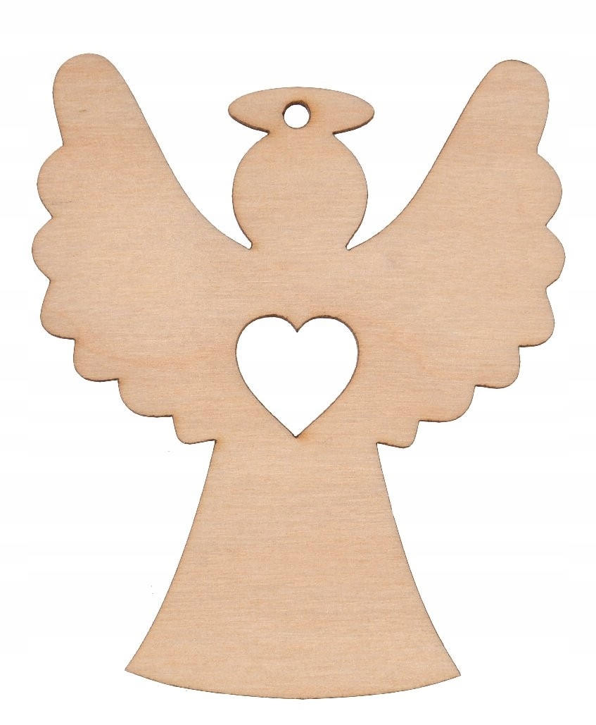 ZAWIESZKA ANIOŁEK BOMBKA NA CHOINKE DECOUPAGE