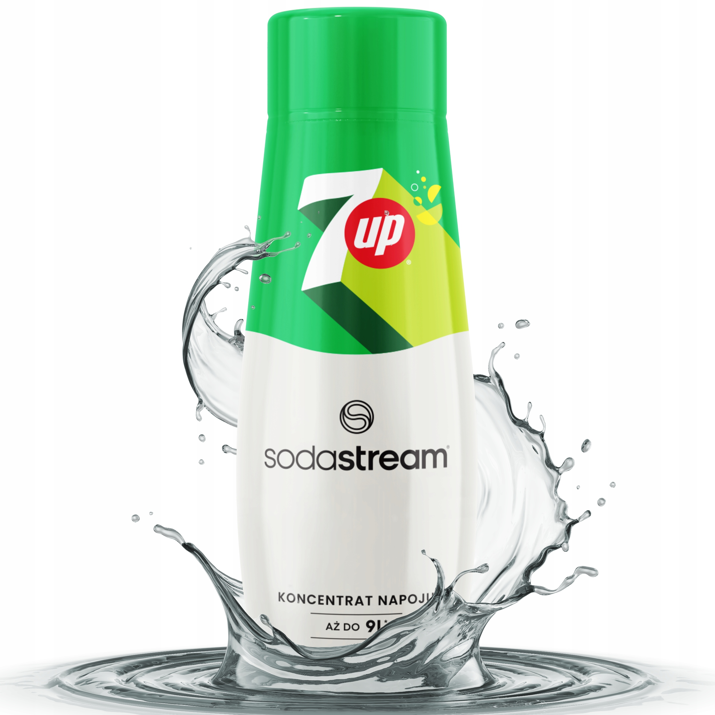 ZESTAW SYROPÓW SMAKOWYCH SODASTREAM 7 UP DO SATURATORA WODY TERRA 3X 440ML Marka SodaStream