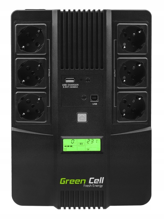 

Zasilacz awaryjny Ups Green Cell AiO 800VA 480W