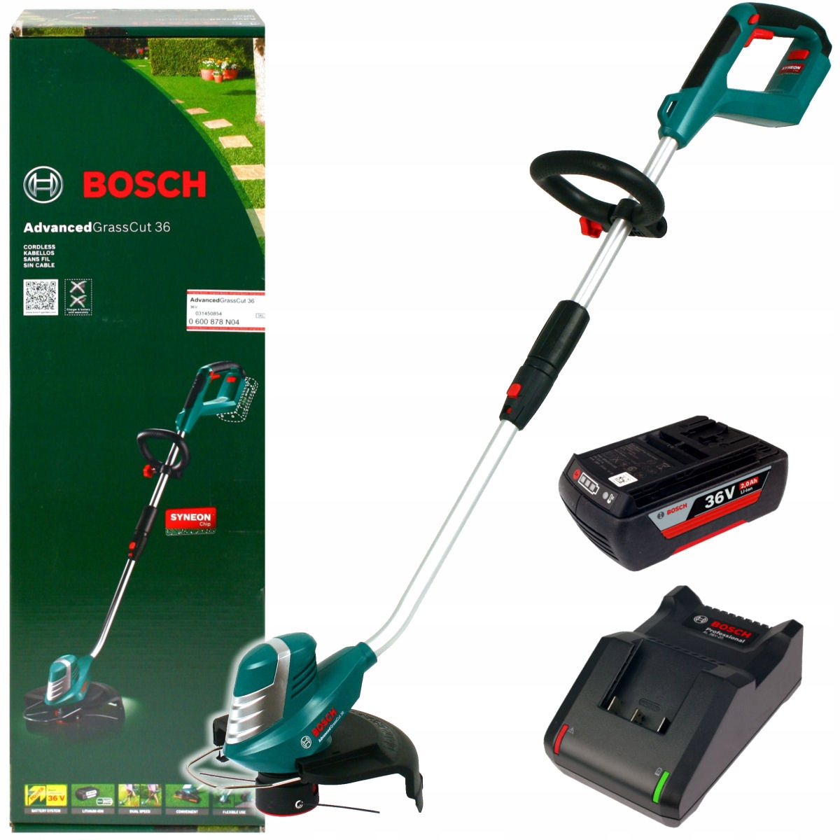 

Podkaszarka Aku Advancedgrasscut 36V Bosch 1x2,0Ah