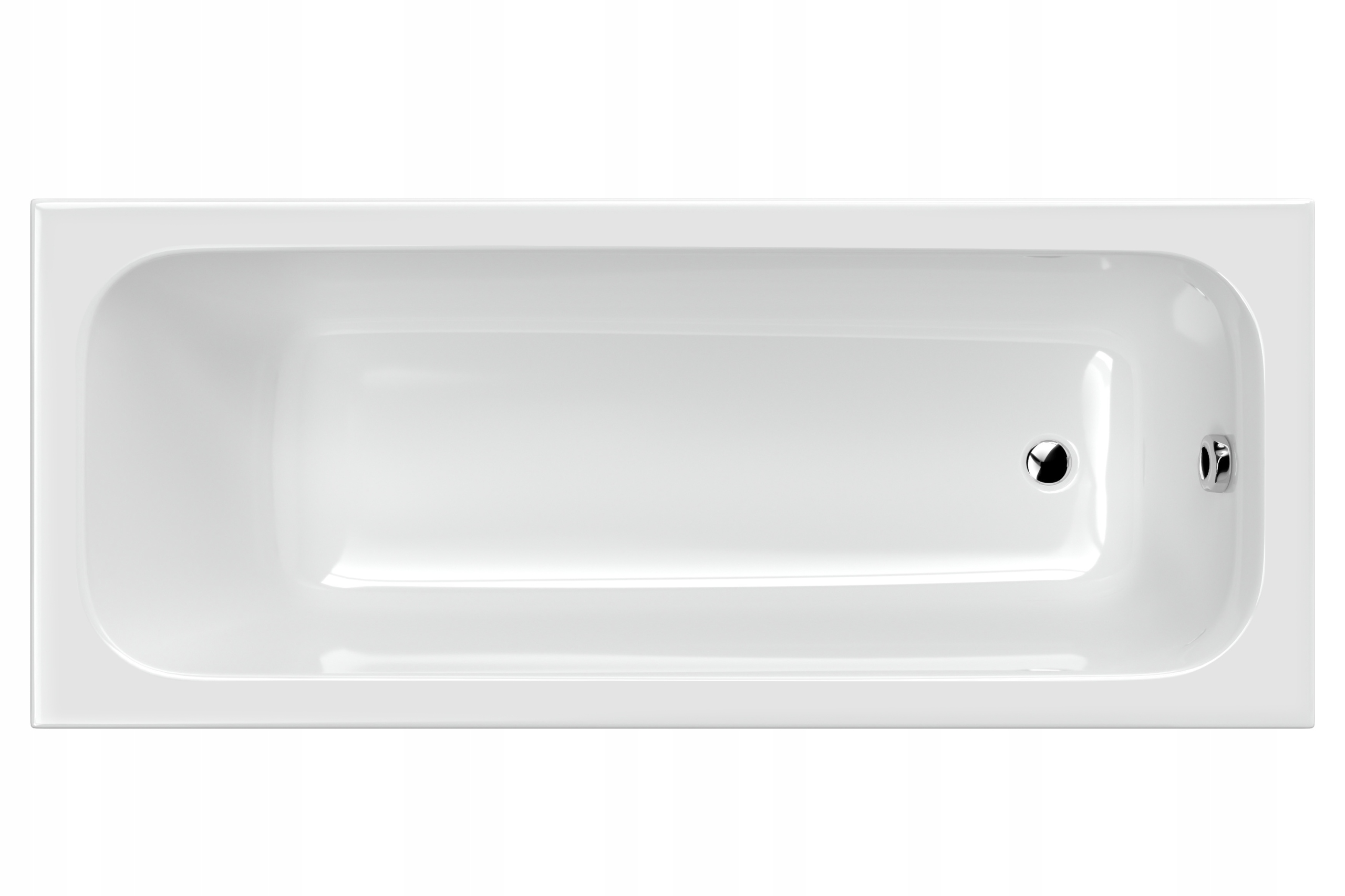 Obdélníková vana Bell 180x75 s pružným krytem