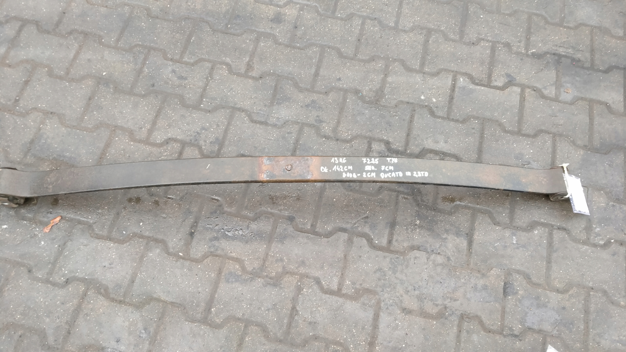 Fiat Ducato III resor hátsó