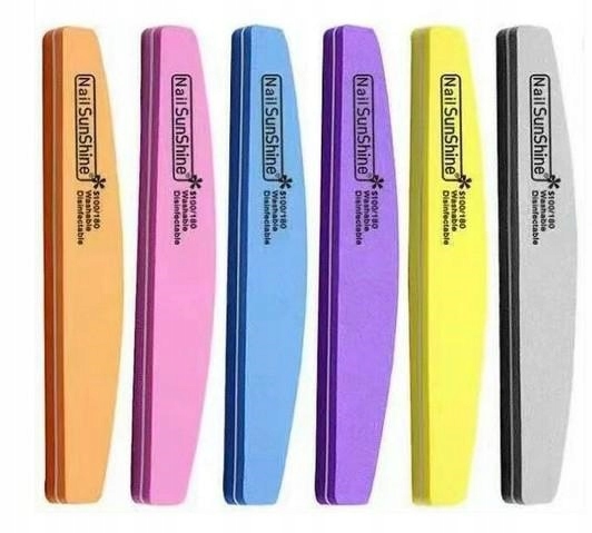 

10x Polerka piankowa pilnik Sunshine łódka 100/180