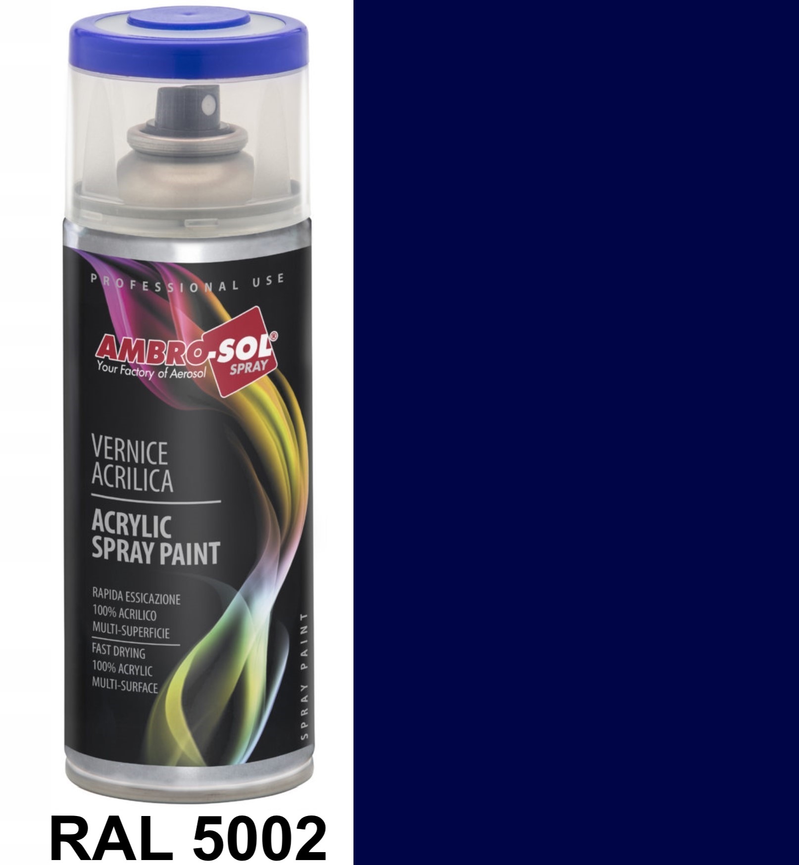 

5002 Ral Lakier Akrylowy Farba Spray Ambrosol