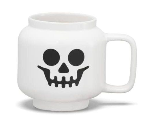 LEGO KUBEK CERAMICZNY MAŁY - SZKIELET - KOŚCIOTRUP 255 ML Marka LEGO