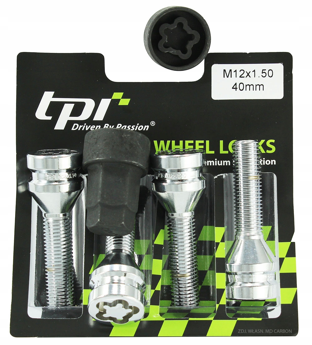 TPI 12X1. 5x40 Suzuki Swift стопорні болти