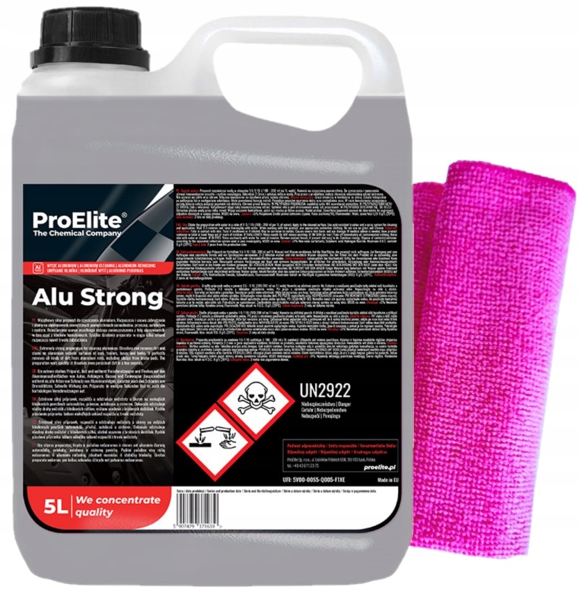 

Alu Strong Do Czyszczenia Aluminium 5L ProElite