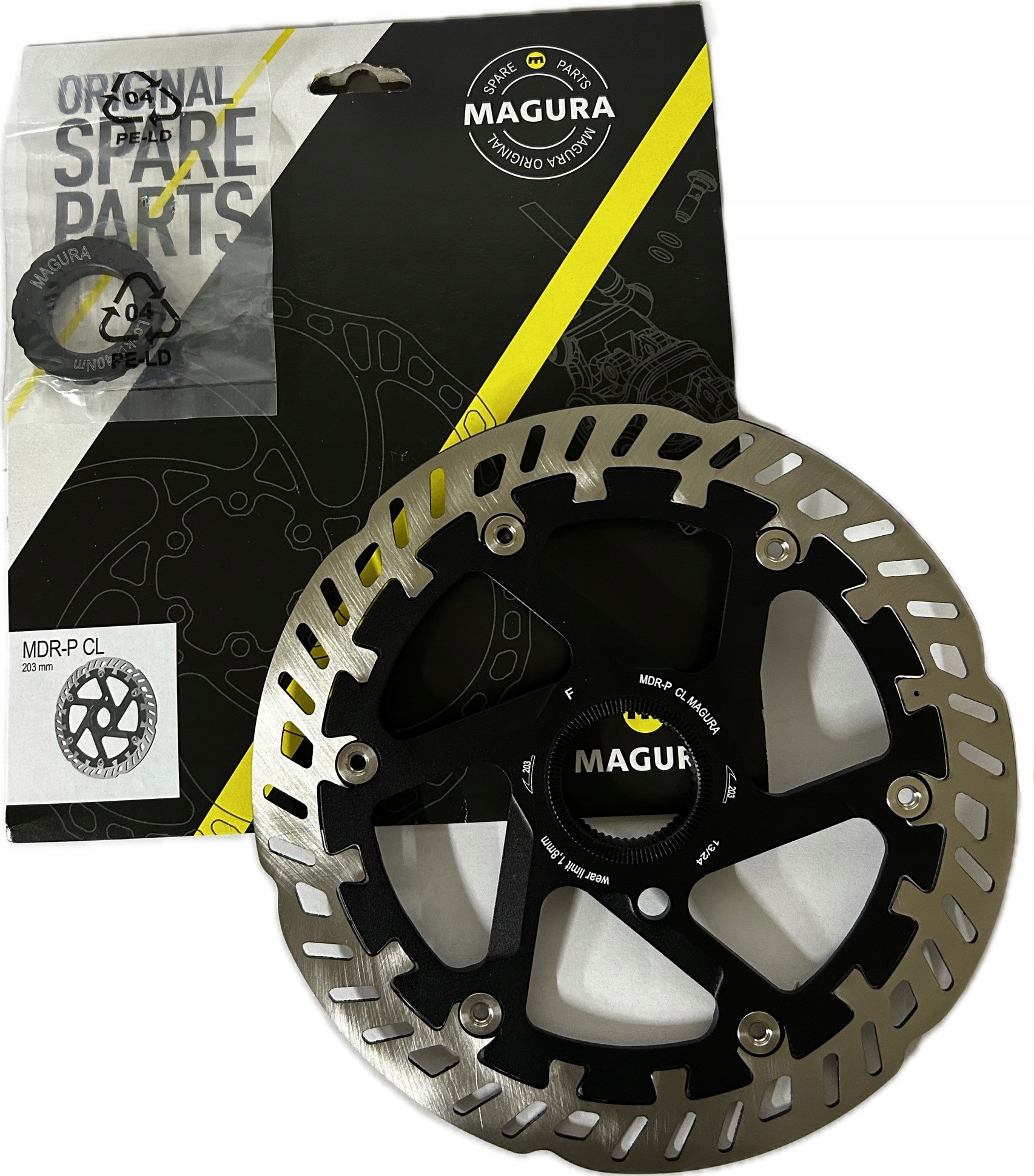 Brzdový kotouč pro kolo Magura Mdr-p Center Lock 203 mm Box Originál