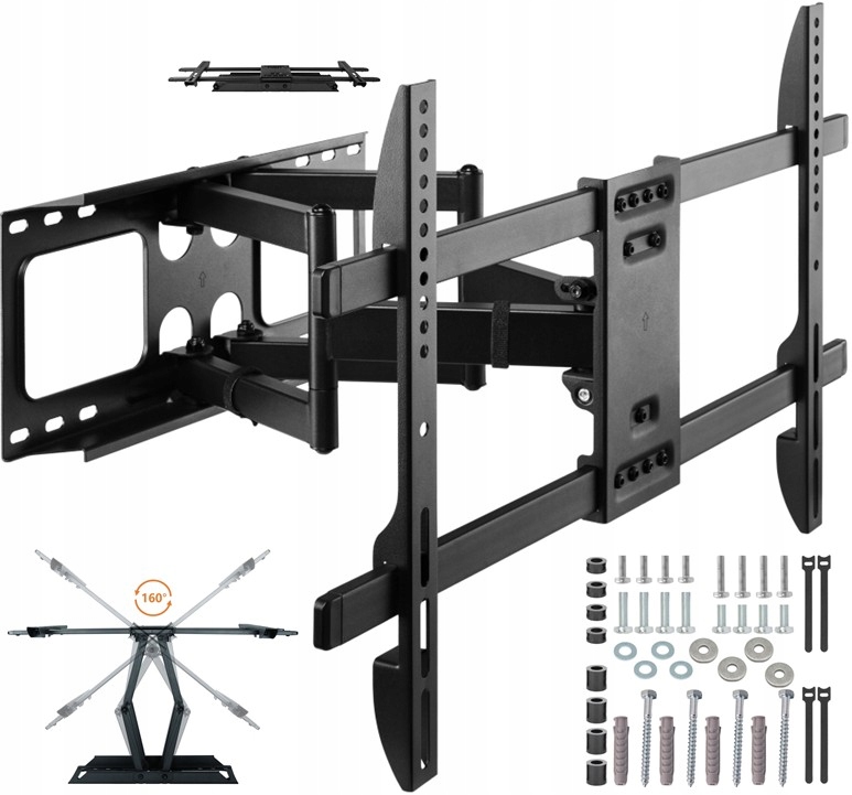 Otočné Dlouhé Rameno Pro Televizor 75 Palců Samsung 4K stěna s regulací