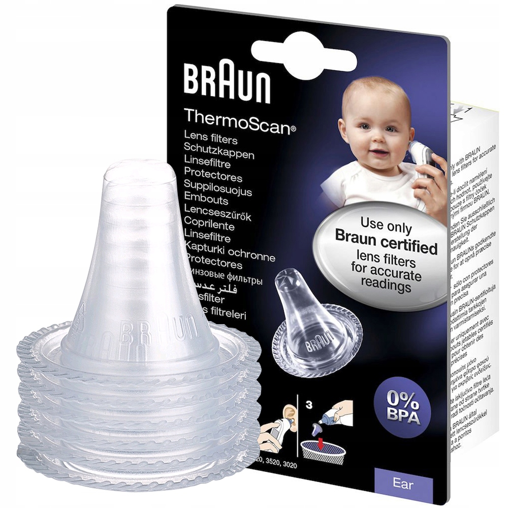 

Kapturki Ochronne Do Termometru Braun LF40 40 Szt