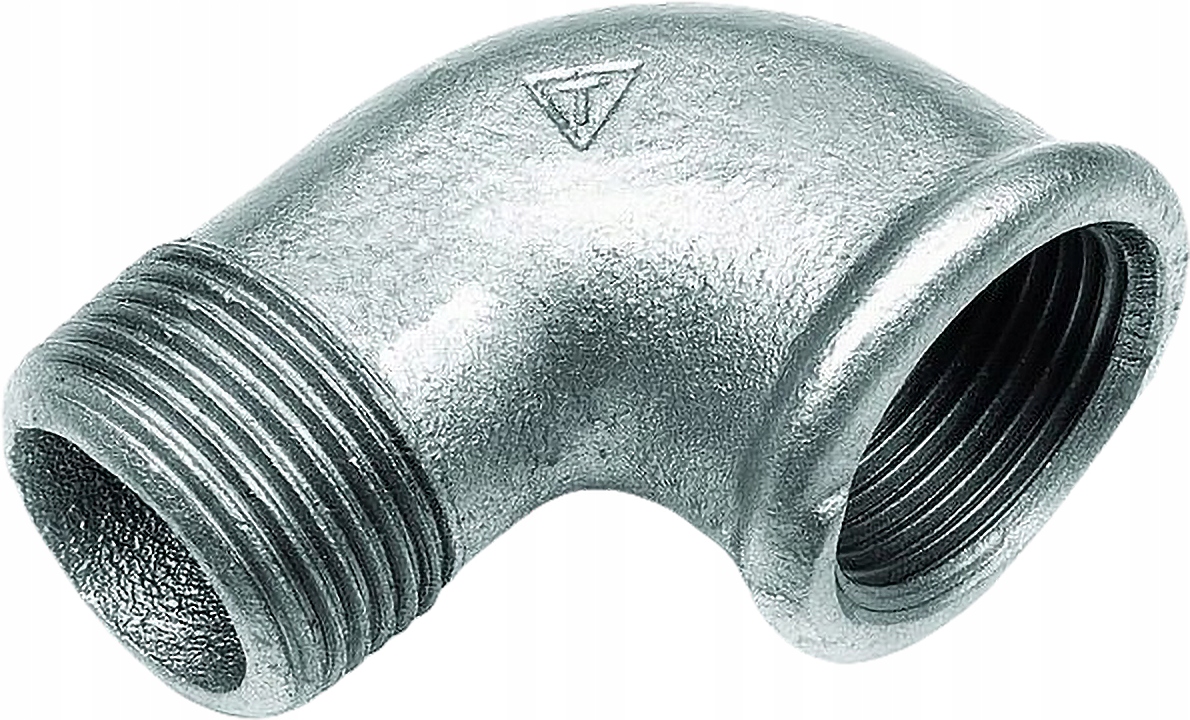 KOLANO ŻELIWNE NYPLOWE OCYNKOWANE 3/4 WZ OCYNK SOLIDNE WYSOKA JAKOŚĆ