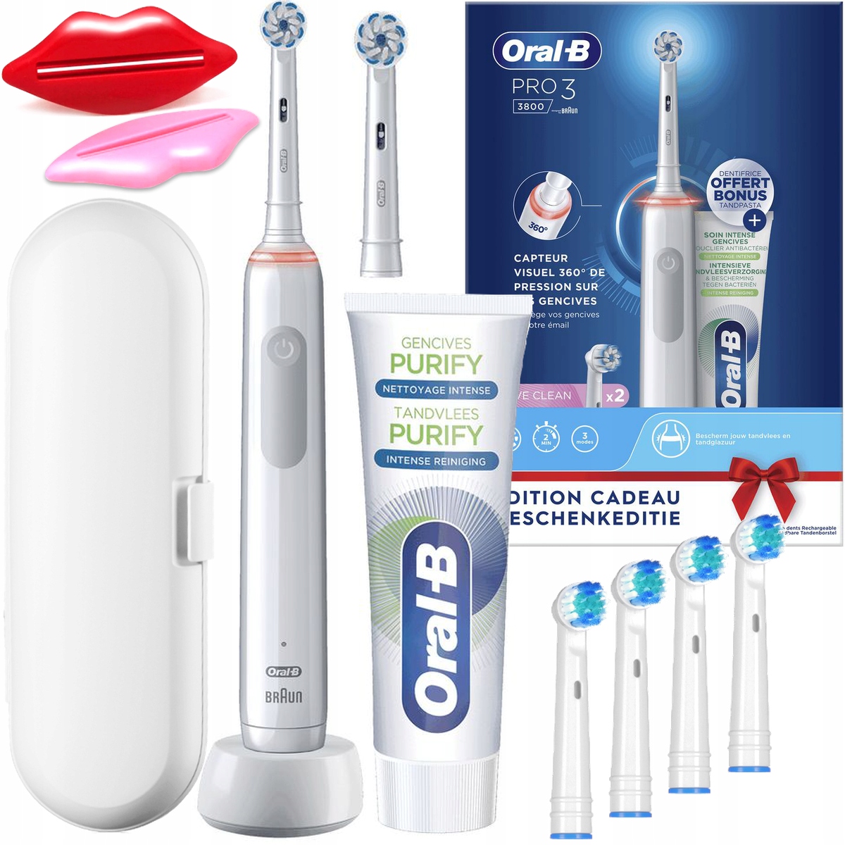 

Szczoteczka Elektryczna do Zębów Oral-B Pro Zestaw