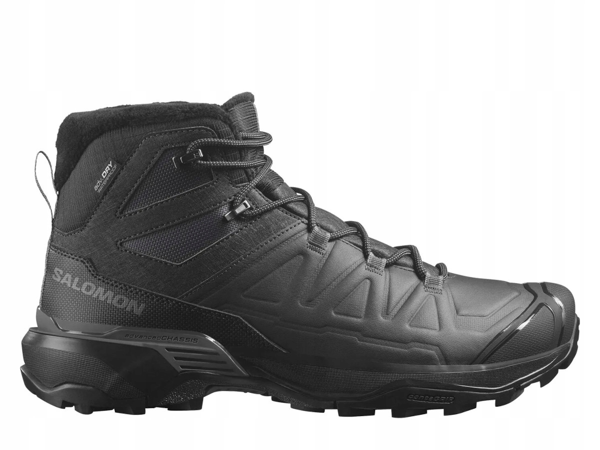 Pánské Zimní Boty Salomon X Ultra Snowpilot Kožené, Zateplené, Voděodolné