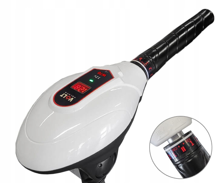 MOCNY SILNIK ZABURTOWY PONTON ŁÓDKA ŁÓDŹ 70LBS 12V VOLT PL + AKU 110AH ŁAD Siła ciągu 70 lb