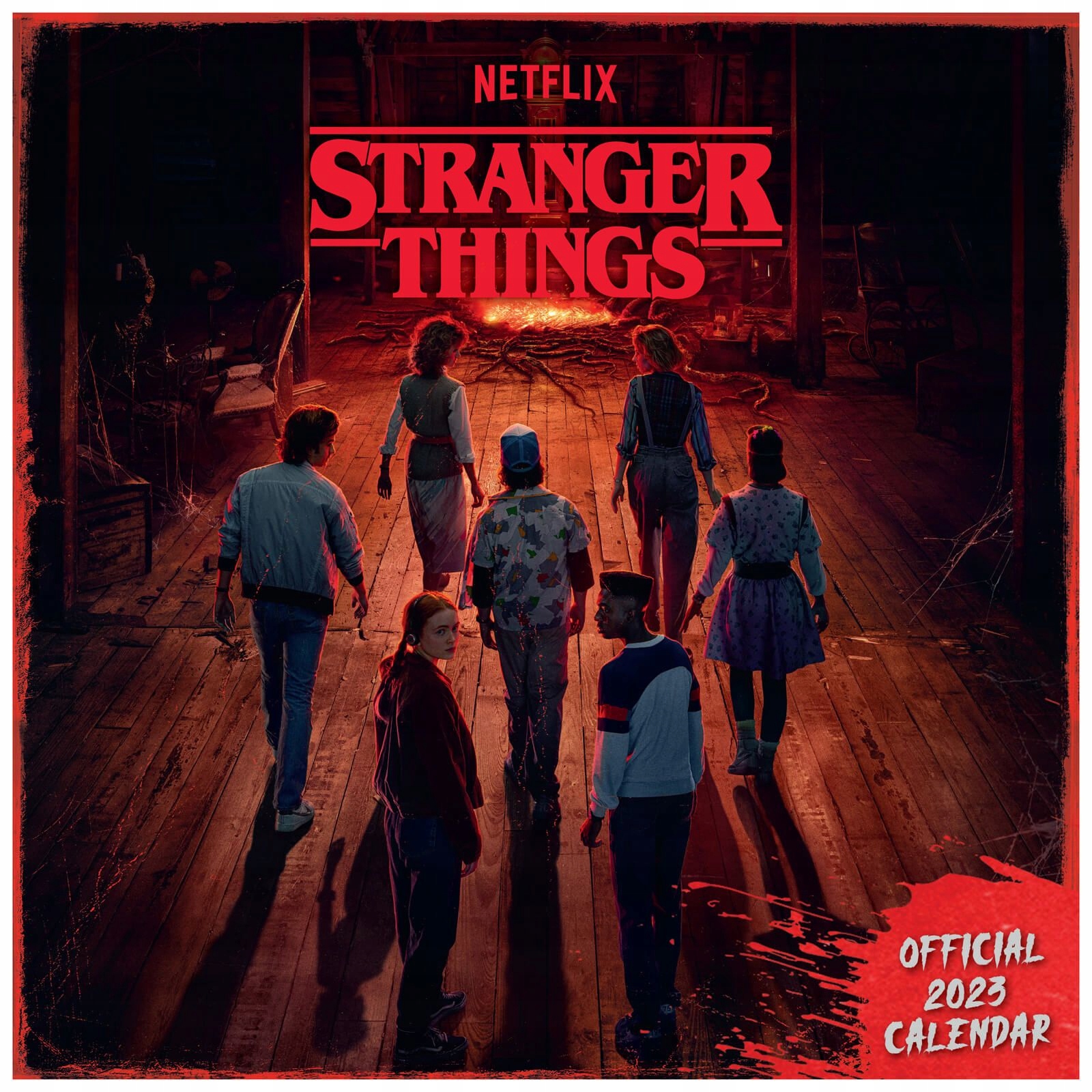 

Kalendarz Stranger Things 2023 rok na ścianę