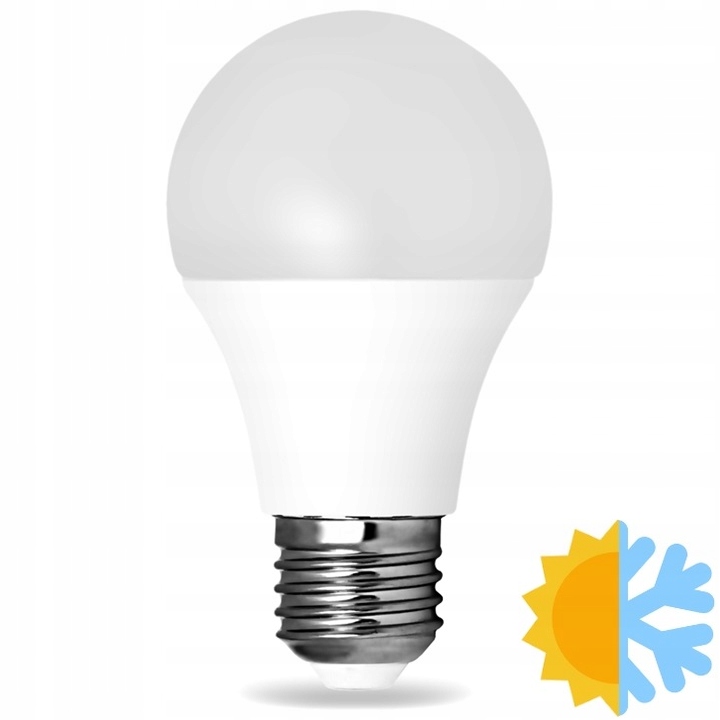 

Żarówka Led A60 E27 8W Barwa Biała Neutralna 4000K