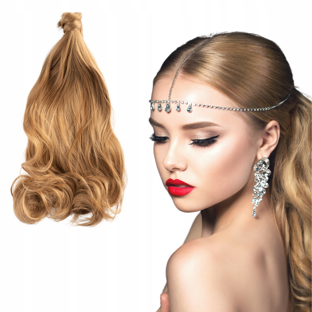 Syntetické vlasy Kudrnatý Culík 60 cm #26/18/27