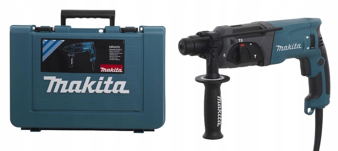 

Młotowiertarka Makita HR2470 780W Sds Plus Walizka
