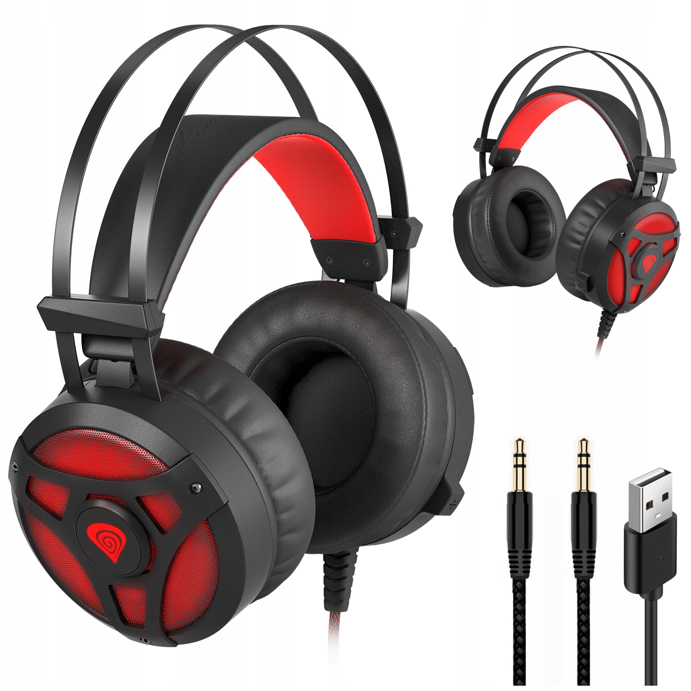 

Słuchawki Gaming Genesis Neon 360 Z Podświetleniem