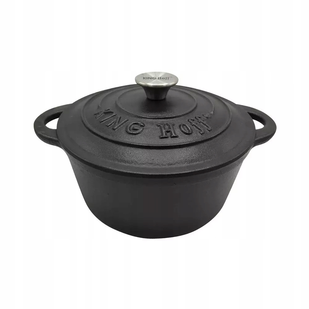 

Garnek Żeliwo Z Pokrywą, Ø22CM / 2.4 L Kinghoff