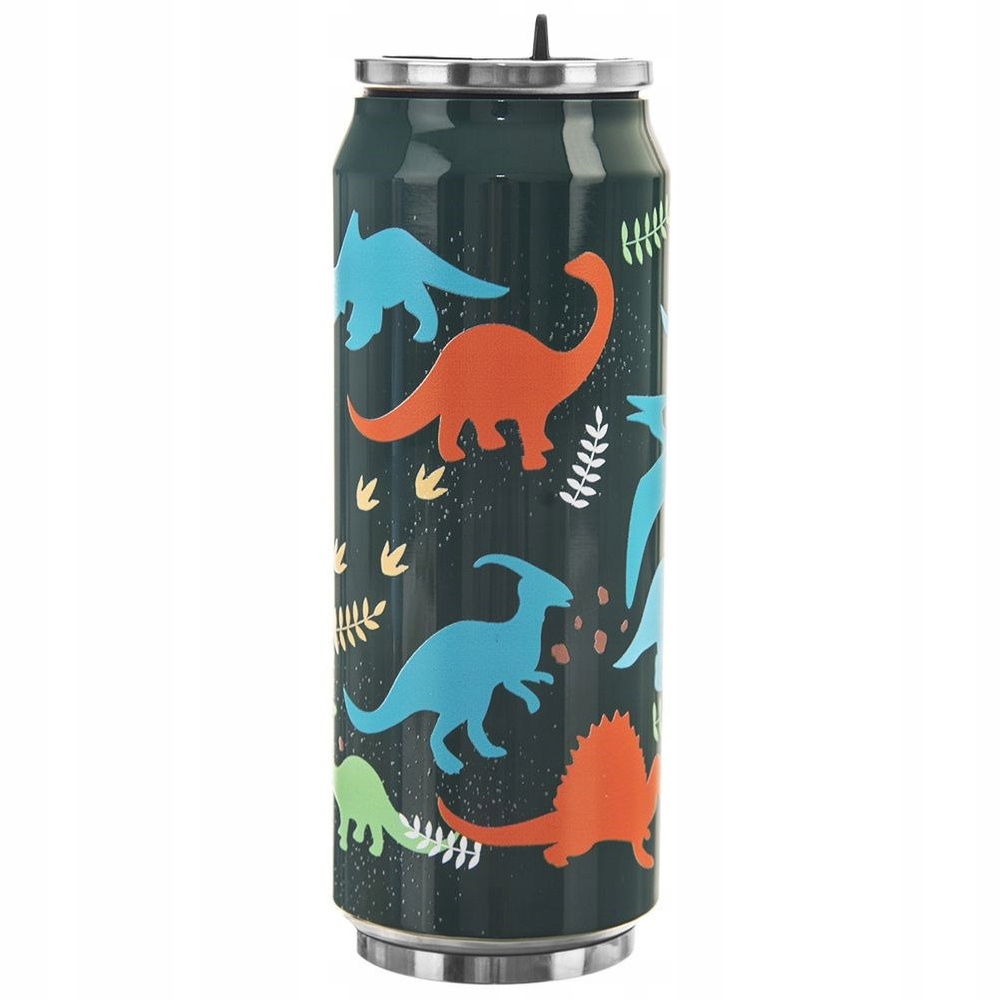Termohrnek plechovka dinosaurus 500 ml
