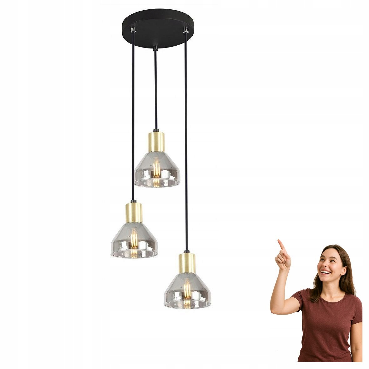 Závěsná lampa Gregory 33-78995 Candellux