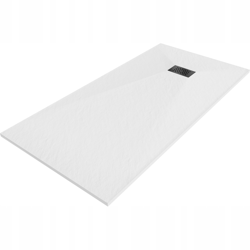 Mexen Hugo obdélníkový sprchový kout Smc 180 x 80 cm, bílý, černé víčko 4