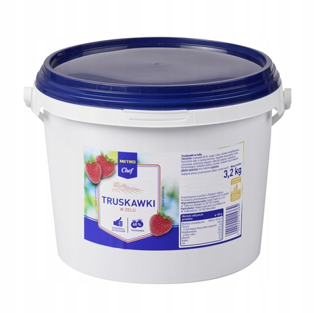 Levně Metro Chef Jahody v gelu 3,2 kg