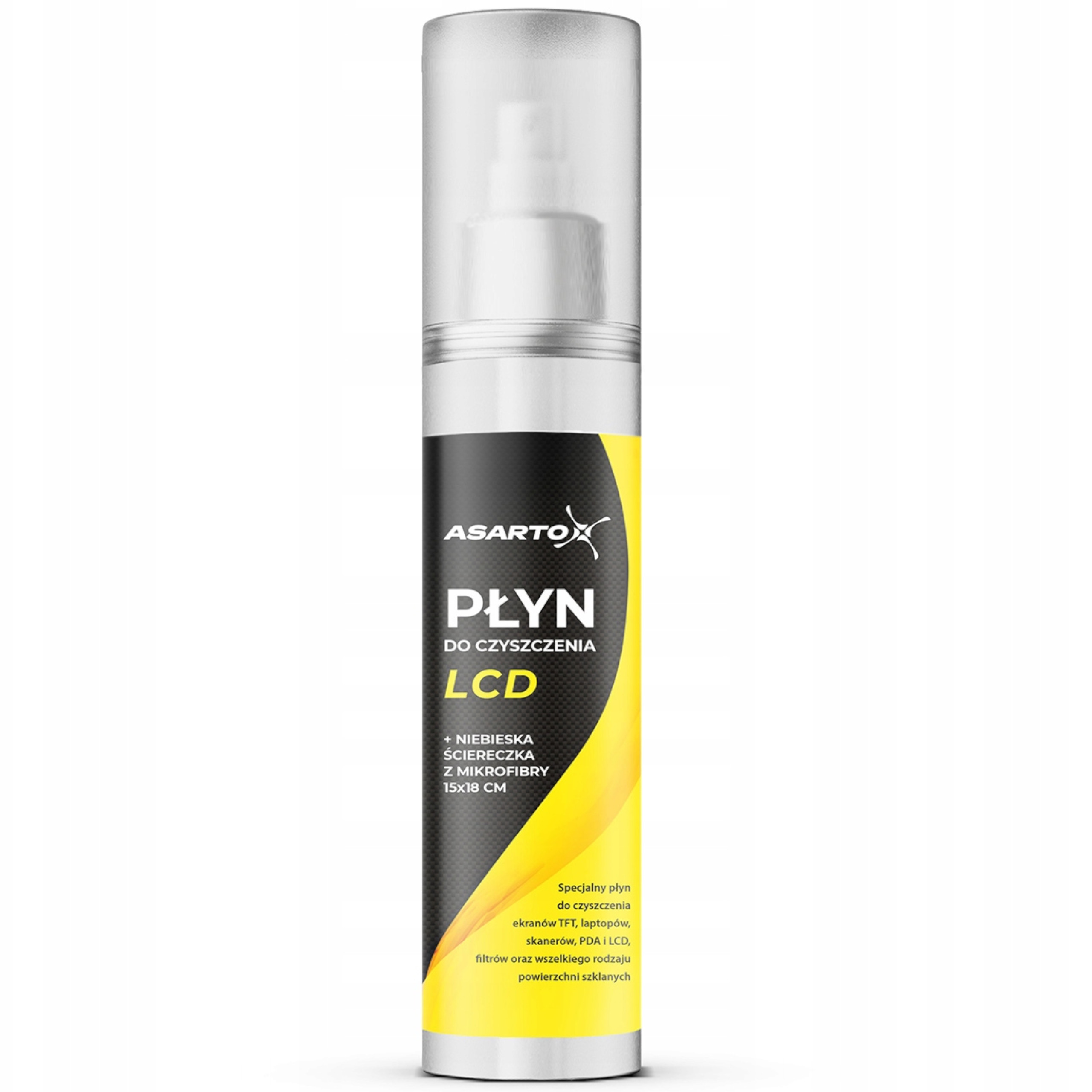 

Płyn do czyszczenia ekranów LCD Asarto 125ml
