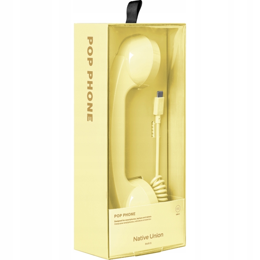 Retro sluchátko k telefonu Usb-c pro univerzální hovory Native Union