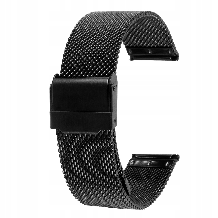 

Bransoleta Do Zegarka Siatka Mesh 20MM Czarna