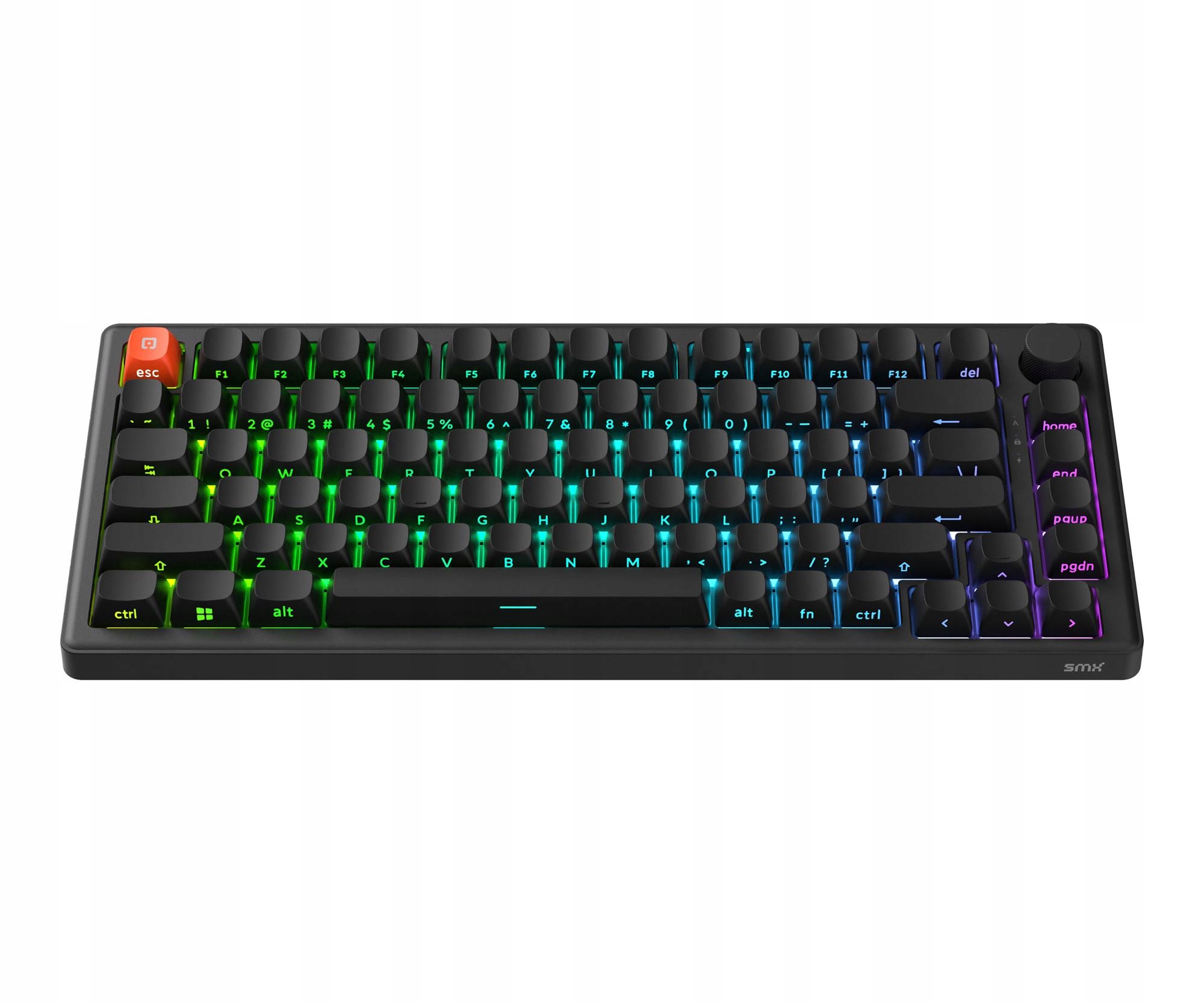 Klawiatura przewodowa Smx Kishu Honey Switch Void black