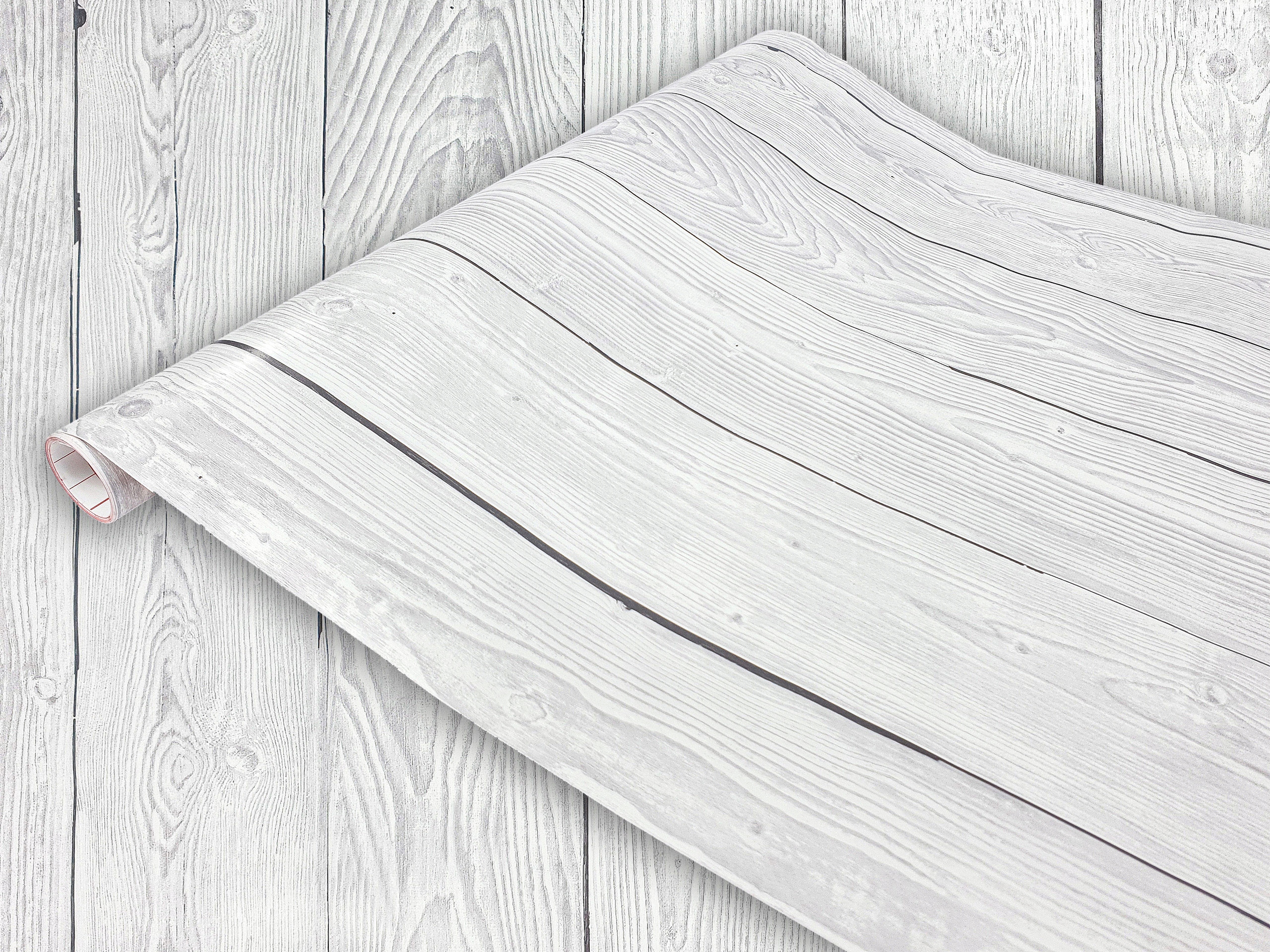 

Tapeta Okleina Białe Deski Rolka 15m Folia Klejowa