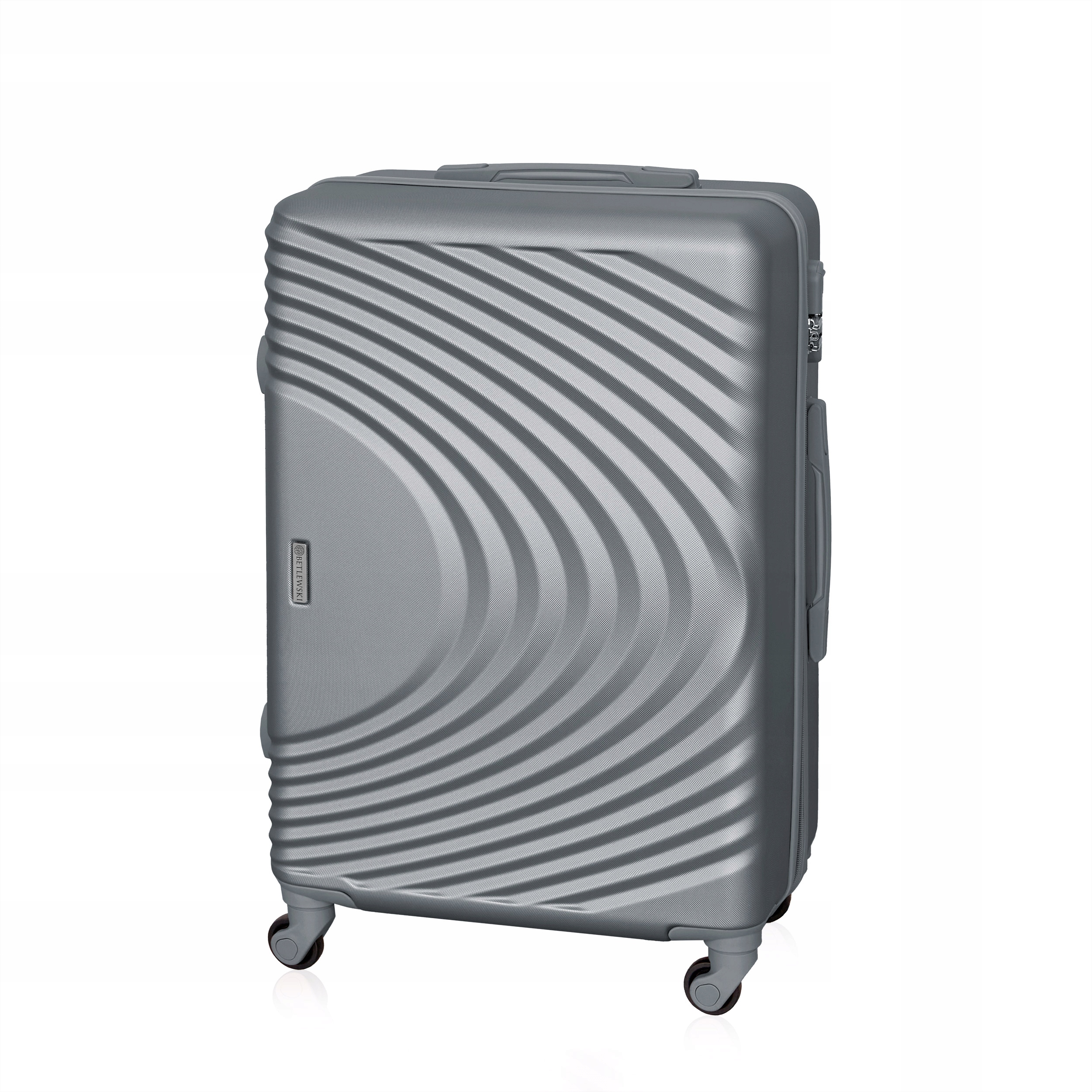 Betlewski Kufr na zavazadla s posuvníkem, držák na výlet, otočná kolečka