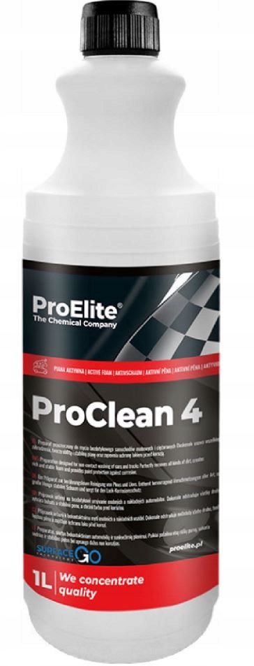 Aktywna, wydajna piana ProClean 4 ProElite 1L