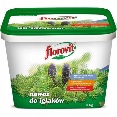 

Florovit Nawóz Do Iglaków Roślin Iglastych 8 kg