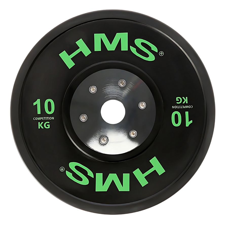 Olympijský Závaží na Osa , pogumovaný nárazník Hms 10 kg