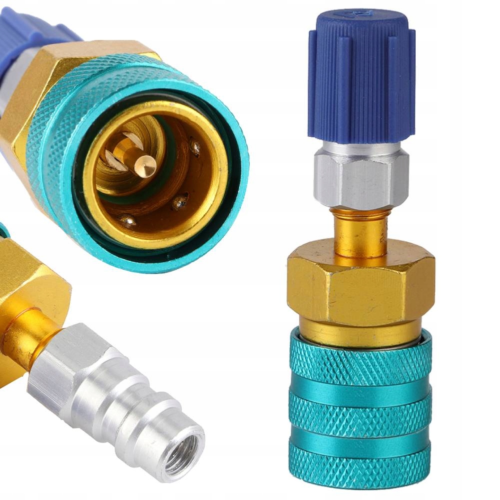 SZYBKOZŁĄCZE R1234YF DO R134A PO STRONIE NISKIEJ DYSZA FLUOROWA SAMOCHODOWE