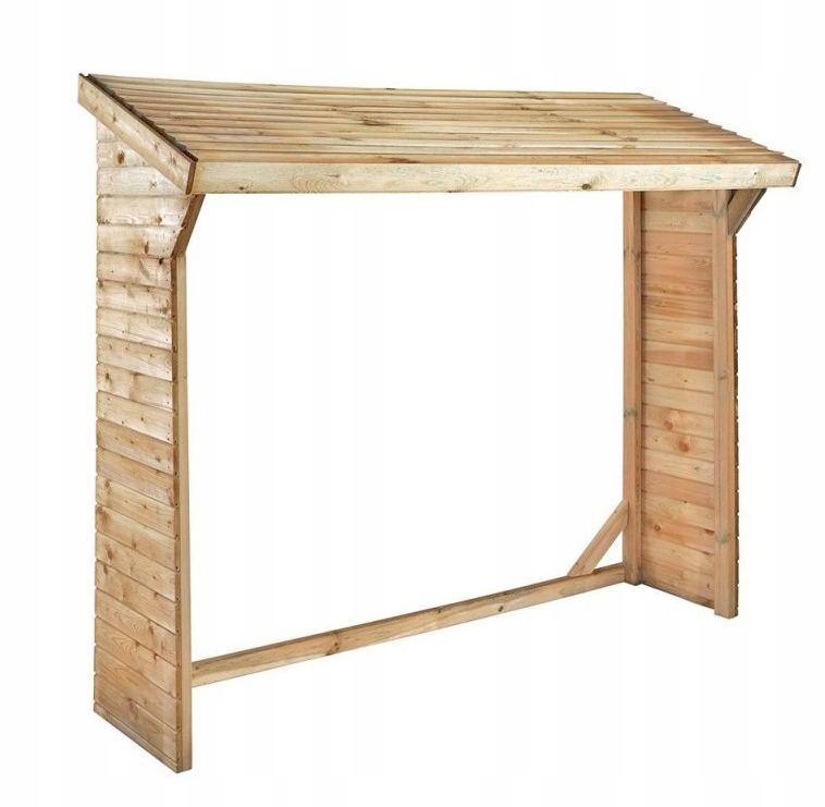 

Drewutnia wiata na drewno 210,4x50x183 cm 2m3